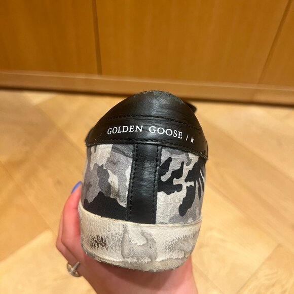 GOLDEN GOOSE - Superstar cloth low trainers - Picture 11 of 15